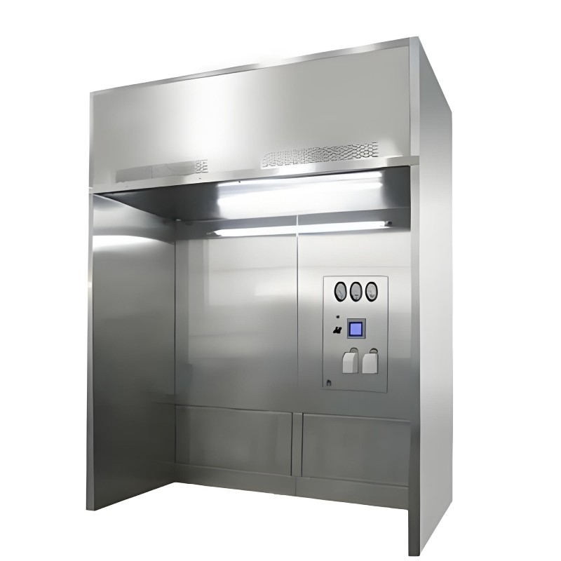 Sala di pesatura a pressione negativa