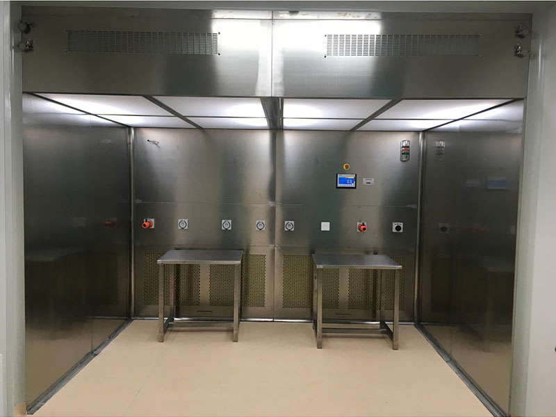 Sala di pesatura a pressione negativa